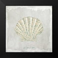 thumbnail image 2 of Allen, Kimberly 15x15 Black Modern Framed Museum Art Print Titled - Stone Shell 2, 2 of 5