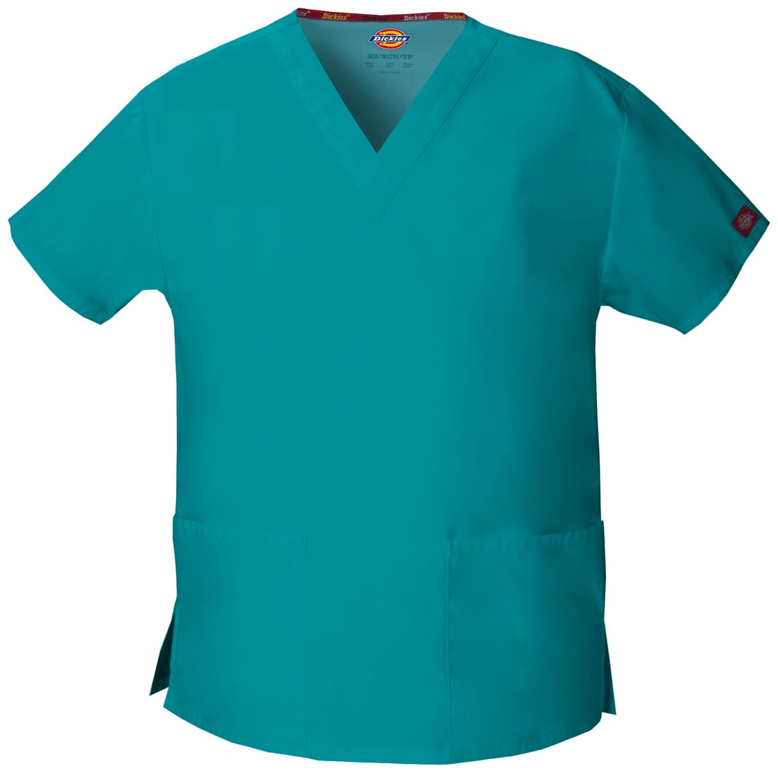 Turquoise Blue Dickies Scrubs EDS Signature V Neck Top 86706 TQWZ 