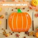 thumbnail image 4 of 25 uds platos de Halloween platos de postre de pastel de vajilla de papel desechable en forma de calabaza, 4 of 5