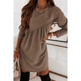 thumbnail image 5 of fvwitlyh Womens Sweater Dress Maxi Dress for Women with Pockets Bohemian Summer Dresses with Wide Adjustable Buttoned Strap, 5 of 5