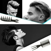 2 PCS Slicked-Back Professional Styling Comb Anti-Static Hair Brush For Men 2021 X6Z4