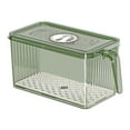thumbnail image 2 of Beforeyayn Refrigerator Organizer Bins - Clear Plastic Bins for Fridge, Freezer, Kitchen Cabinet, Pantry Organization and Storage Holiday Savings Gifts, 2 of 7