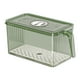 thumbnail image 2 of Organizadores para Refrigerador: Contenedores de Plástico Transparente para Organizar y Almacenar En Refrigerador, Congelador, Armario de Cocina y Despensa., 2 of 7