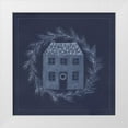 thumbnail image 1 of Shamp, Cindy 12x12 White Modern Wood Framed Museum Art Print Titled - Blue House, 1 of 4