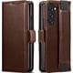 thumbnail image 1 of Funda KeziHome de piel auténtica para Samsung Z Fold 6, color marrón, 1 of 7