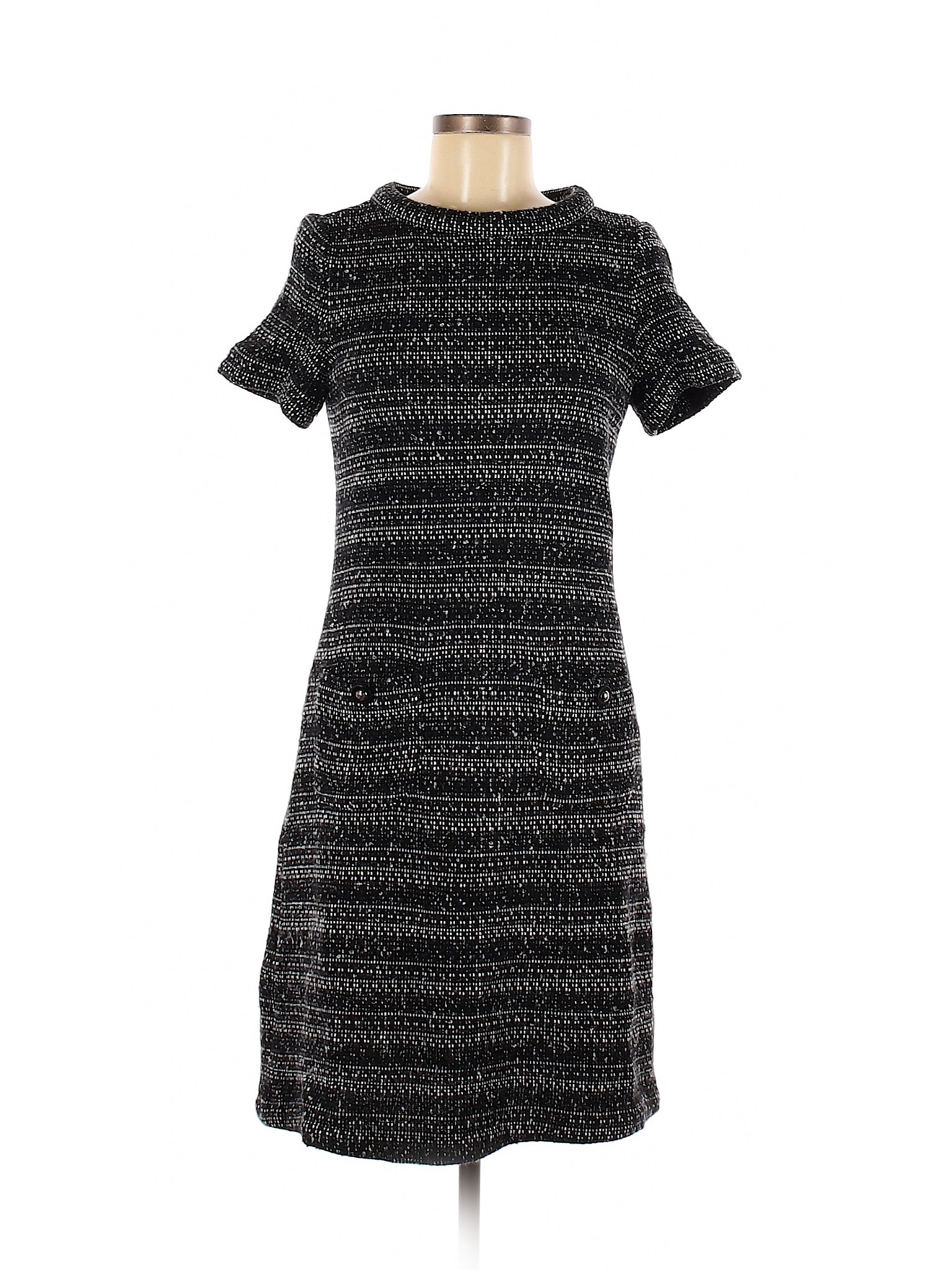 tory burch black dress