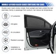 thumbnail image 3 of 2PCS Car Window Shades, Stretch Mesh Sunshade Cover Block UV Rays for Front Windows, Breathable Car Window Screen for Baby, Heat, Bugs & Privacy Protection for SUVs Camping (Front Windows/SUV), 3 of 6