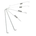 thumbnail image 3 of Butterfly Return Spring, 2 Sets Throttle Return Spring Kit Part for Husqv Link Rod GX140 GX160 GX200 Ing  Tiller Speed Control Governor, 3 of 7