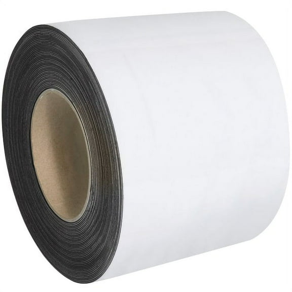 Office Depot® Brand Magnetic Warehouse Label Roll, LH159, 4" x 100', White