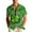 #A01-Green, variant on 2026 St Patricks Day Shirt for Women Men Short Sleeve Button Down Shirt Clover Green Shamrock T-Shirt Lucky Graphic Tees Loose Casual Blouse Going Out Tops Summer Holiday Beach Outfits