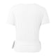 thumbnail image 4 of Camiseta de manga corta con cuello en V para mujer a la moda - Corte ajustado - Informal/playa/colegio - Running/yoga/entrenamiento - Poliéster-spandex - Lavable a máquina Top básico, 4 of 4