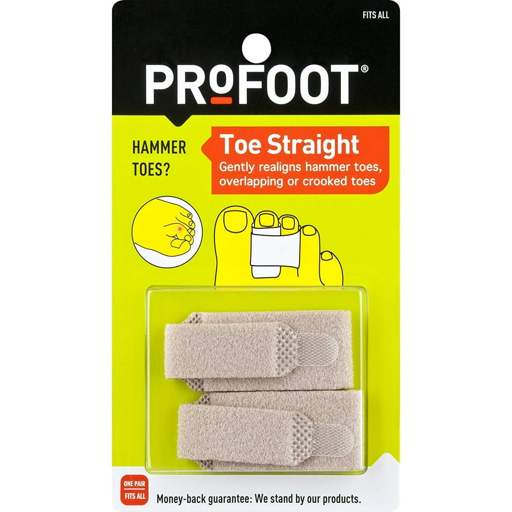 PROFOOT Toe Straight Hammertoe Wrap 1 Pair Toe Wraps to