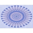 thumbnail image 1 of Ahgly Company Indoor Rectangle Patterned Crocus Purple Area Rugs, 8' x 10', 1 of 6