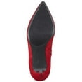 thumbnail image 4 of JESSICA SIMPSON Womens Red Cushioned Abrine Pointed Toe Stiletto Zip-Up Dress Boots 5 M, 4 of 4