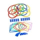 thumbnail image 5 of 10 anillos de rayuela para niños, multicolor, de entrenamiento sensorial, anillos de agilidad, juego de lanzamiento de para niños mayores de 3, 5 of 9