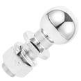 thumbnail image 1 of RUNROTOO rv tow ball Trailer Hitch Ball Iron Silver 1Set, 1 of 8