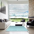 thumbnail image 7 of Ahgly Company Machine Washable Indoor Rectangle Transitional Seafoam Green Area Rugs, 4' x 6', 7 of 7