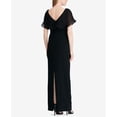 thumbnail image 2 of LAUREN RALPH LAUREN Womens Flutter Sleeve Gown, 2 of 3