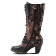 thumbnail image 2 of L`Artiste Malagie-croco Women's Lace-up Boot with Hand-painted Leather Comfort, 2 of 7