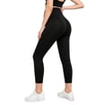 thumbnail image 4 of bbymog Women's Maternity Leggings High Waisted Pregnancy Yoga Pants Women Soft Slim Fit Stretchy Workout Gym Leggings L, 4 of 7