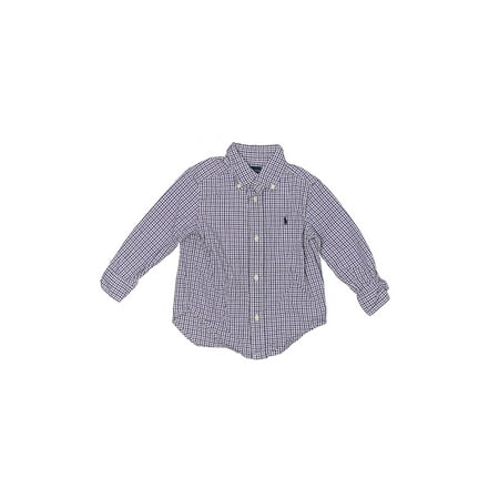 

Pre-Owned Ralph by Ralph Lauren Boy s Size 2T Long Sleeve Button-Down Shirt