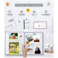 thumbnail image 5 of Photo Album Self Adhesive with Picture Display Window,40 Pages DIY Scrapbook Album ,Linen Cover Mem, 5 of 5