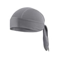 thumbnail image 2 of Cooling Skull Cap for Men and Women, Moisture Wicking Cycling Hat, Ice Silk Breathable Bandana for Outdoor Sports and Running Gray, 2 of 3
