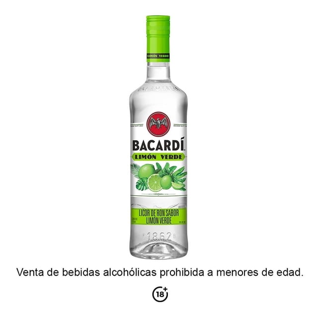 Ron Bacardí limón verde 750 ml