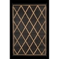 thumbnail image 1 of 9 x 12 ft. Reversible RV Outdoor Patio Mat, Black & Beige, 1 of 1