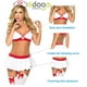 thumbnail image 2 of Conjunto de disfraz de lencería Elezenioc ADOGO Sexy Nurse White, 2 of 5