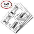 thumbnail image 4 of Half Sheet Self Adhesive Shipping Labels for Laser & Inkjet Printers, 500 Labels, 4 of 12
