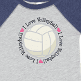 thumbnail image 4 of Inktastic Volleyball Gifts for Girls Girls Baby Bodysuit, 4 of 5