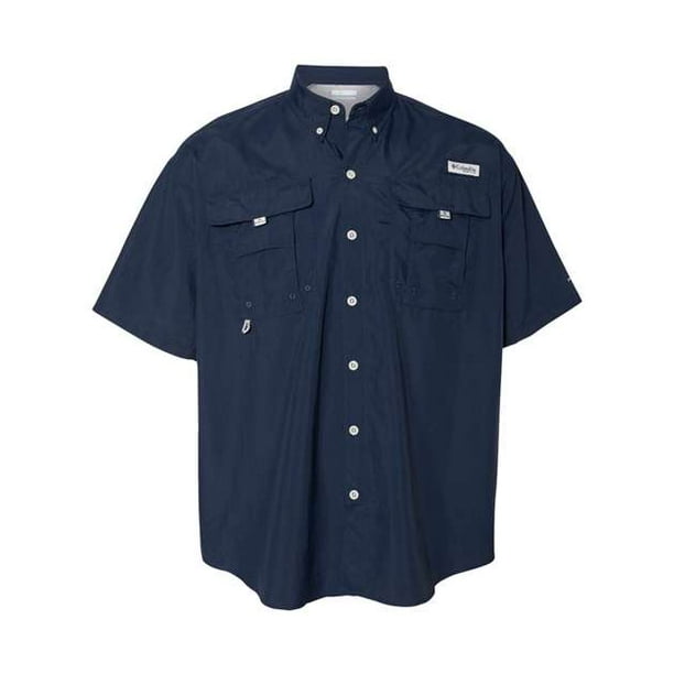 Columbia Bahama II UPF 30 Camiseta de pesca de manga corta para hombre color azul marino Columbia 101165 Walmart en linea