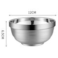 thumbnail image 4 of OULII 2pcs Stainless Steel Mixing Bowls For Kitchen Use Anti-Scald Round Design, 4 of 8