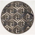 thumbnail image 1 of Radici 3796-1015-BROWN Tapis Rond Iseo 7 Pi.10 Po - Marron, 1 of 1