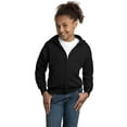 thumbnail image 4 of Hanes Sweat à Capuche à Fermeture à Glissière Complet Comfortblend EcoSmart pour Filles, 4 of 6