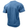 thumbnail image 4 of LIBRCLO Henley Shirts for Men Short Sleeve with Pocket Casual Crew Neck Shirts with 3 Button, 4 of 6