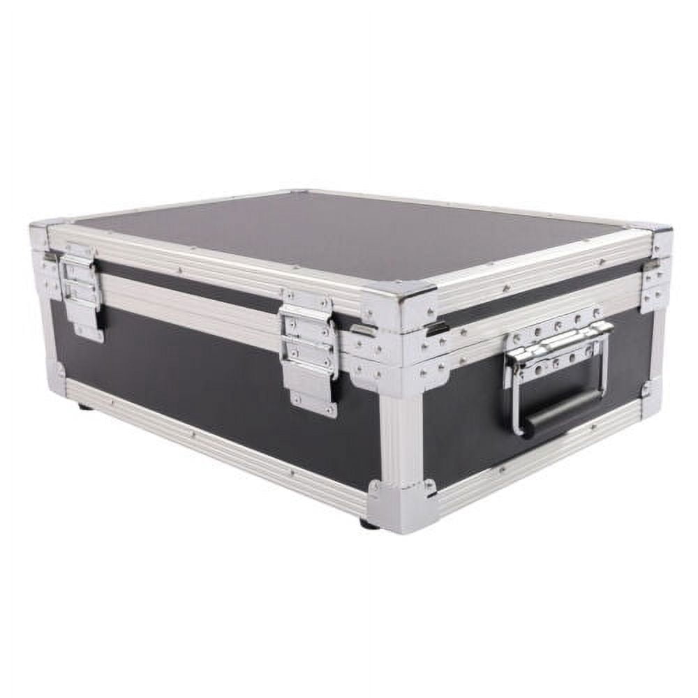 Aluminum Combination Lock Pistol Gun Case Hard Storage Carry Case Hand Safe Box