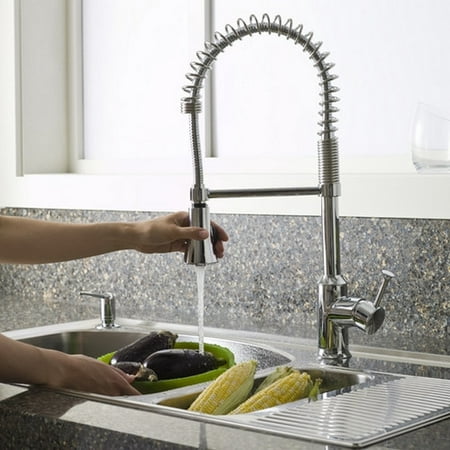 American Standard Pekoe Semi-Professional Pull Down Kitchen Faucet 2.2 GPM in Polished Chrome