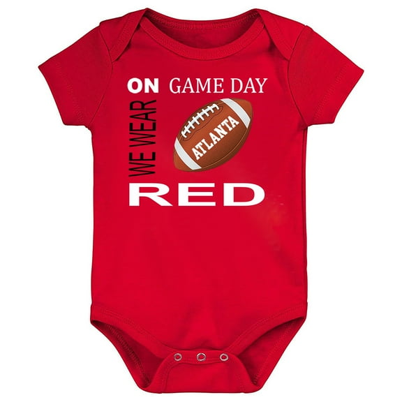 Future Tailgater On Gameday Baby Bodysuit for Atlanta Fans