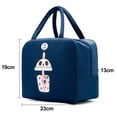 thumbnail image 2 of Bolsa de almuerzo Dibujos animados aislados portátil lonchera bolsas de asas regalos para el trabajo oficina picnic viaje, 2 of 5