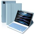 thumbnail image 1 of Funda con Teclado ABEIFAN para iPad Air 11" M3/M2 Pro 11" Azul, 1 of 8