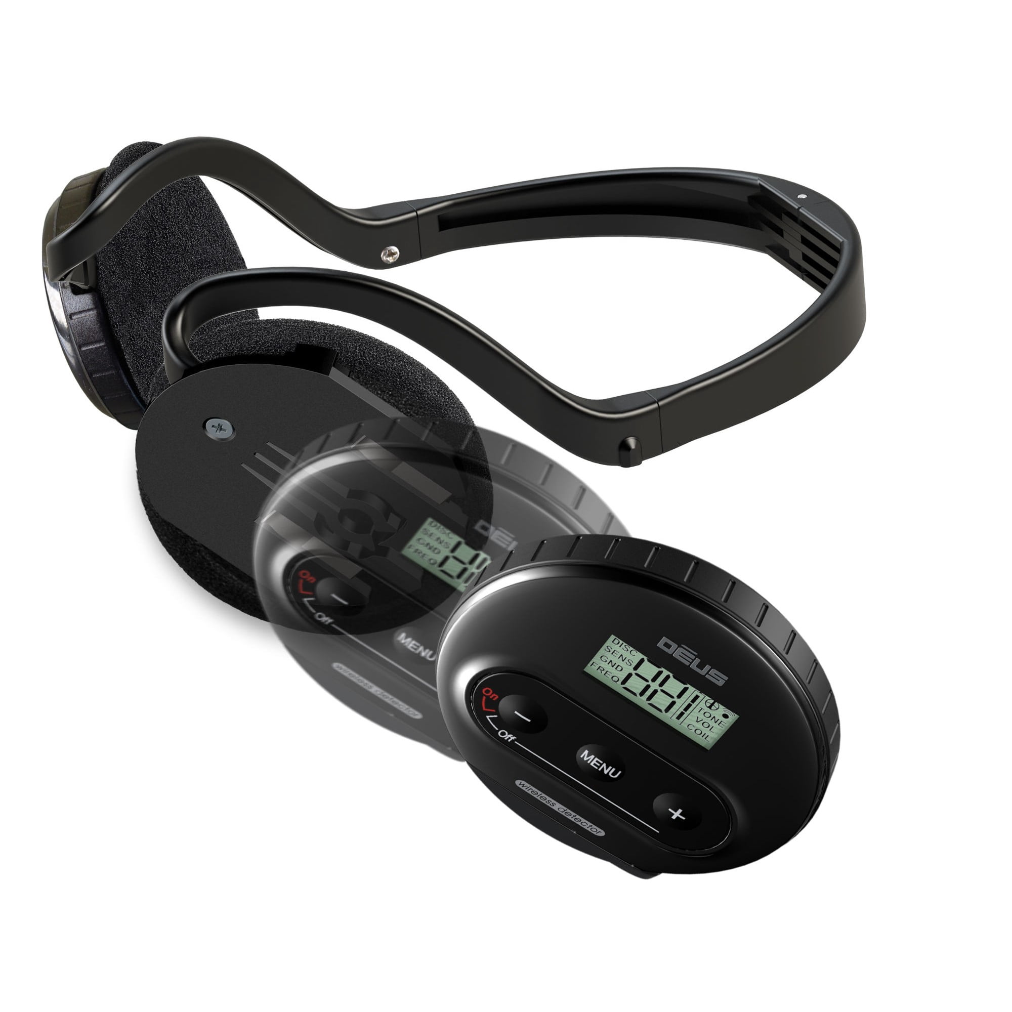 XP Deus Metal Detector Replacement Backphone Headband