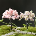 thumbnail image 6 of HATISS 1PC Trees for Miniature Fairy Garden Ornament Dollhouse Plant Pot Figurine DIY Craft, 6 of 7