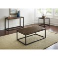 thumbnail image 4 of Steve Silver Aleka Metal End Table in Dark Oak and Charcoal, 4 of 4