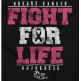 thumbnail image 2 of Fight For Life Breast Cancer Aware Women's Plus Size Graphic Tee Brisco Brands 3X, 2 of 5