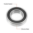 thumbnail image 2 of Uxcell Deep Groove Ball Bearings Metric Double Sealed Chrome Steel ABEC-3 Z1 17mmx30mmx7mm, 2 of 4