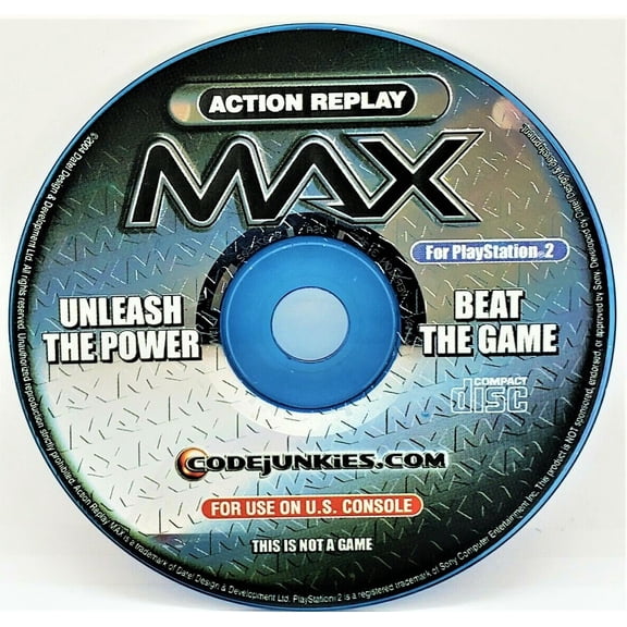Pre-Owned PS2 - Cheat Codes - Action Replay Max (Datel)