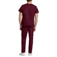 thumbnail image 4 of Adar Mens Medical Scrubs Set Medical Uniforms - Roomy Fit (30 Colors), 4 of 7