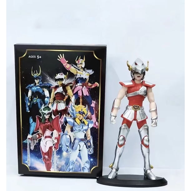 Figuras de Anime Saint Seiya de 19cm Myth Cloth EX Pegasus Dragon Shiryu Hyoga Cygnus Phoenix Ikki modelo de figura de acción adornos Juguetes xuanjing unisex